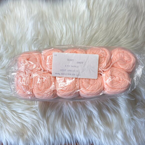 Lot of 10 Sears Sayelle Yarn - Picture 2 of 4